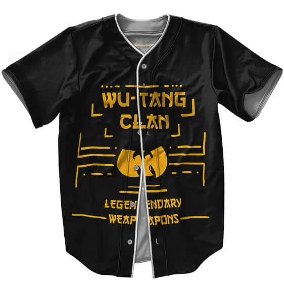Wu-Tang Clan Legendary Weapons Art Baseball Shirt