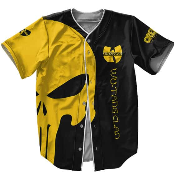 Wu-Tang Clan Skull Art Logo Baseball Uniform