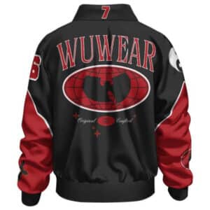 Wu-Tang Clan Souvenir Black Red Bomber Jacket