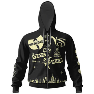 Wu-Tang NY State of Mind Tour Poster Zip Hoodie
