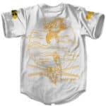 Wu-Tang Shaolin Dragon Art White MLB Jersey