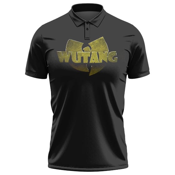 American Rap Group Wu-Tang Clan 3D Logo Polo Tee