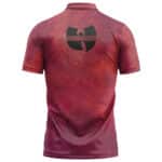 Cool 36 Chambers Grunge Artwork Red Golf Shirt