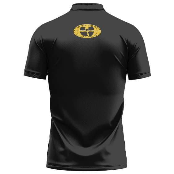 Dope Wu-Tang Clan X Fortnite Collab Logo Black Polo Shirt
