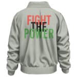 Fight The Power Vintage Public Enemy Photo Bomber Jacket