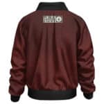 Hip-Hop Group Public Enemy Crew Members Red Bomber Jacket
