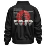Public Enemy Album Heads Art Design Black Bomber Jacket