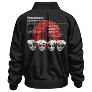 Public Enemy Album Heads Art Design Black Bomber Jacket