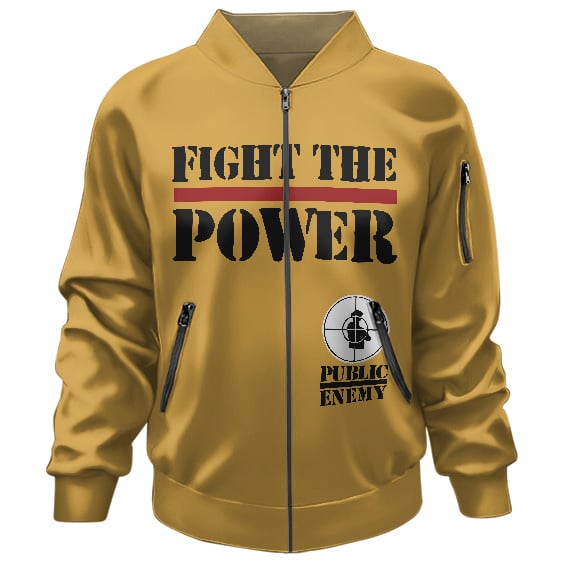 Public Enemy Defend Brooklyn Fight The Power Bomber Jacket