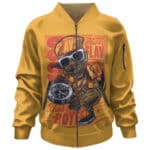 Public Enemy Member Flavor Flav Cartoon Art Bomber Jacket