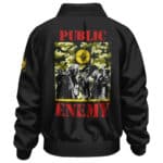 Public Enemy Members Camouflage Art Cool Bomber Jacket