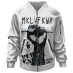 Public Enemy Revolverlution Tour 2003 White Bomber Jacket