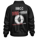 Public Enemy Vs Dabruck & Klein Remix Logo Bomber Jacket