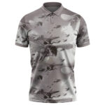 Wu-Tang Clan Bees Pattern Monochrome Art Polo Shirt
