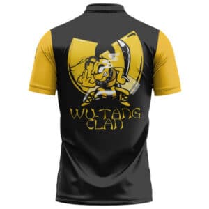 Wu-Tang Clan C.R.E.A.M. Killer Bee Logo Art Polo Tee
