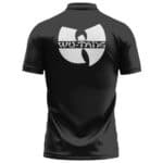 Wu-Tang Clan C.R.E.A.M. Minimalist Logo Black Golf Shirt