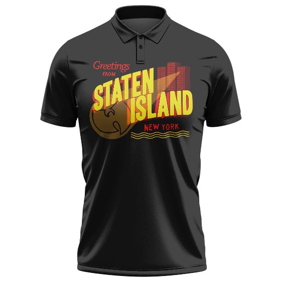 Wu-Tang Clan Greetings From Staten Island Golf Shirt