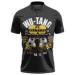Wu-Tang Illicit NY Poster Art Black Badass Golf Shirt