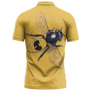 Wu-Tang Killer Bee Logo Artwork Yellow Tennis Shirt