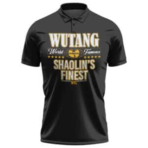 Wu-Tang World Famous Shaolin's Finest Logo Tennis Shirt