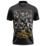 Wu-Tang X Illicit Collab Samurai Logo Badass Polo Shirt
