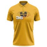 Wu Wear 36 Shaolin Yellow Wu-Tang Clan Polo Tee