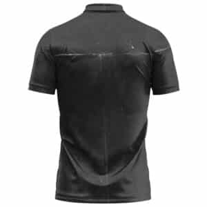 Wu Wear Industrial Division Artwork Black Golf Shirt
