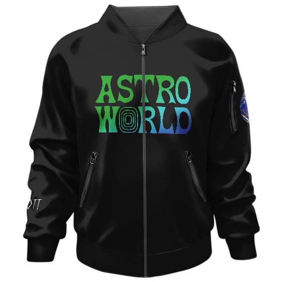 Astro World Astronomical Travis Scott Artwork Bomber Jacket
