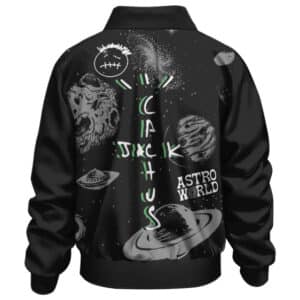 Cactus Jack Astroworld Art Pattern Varsity Jacket