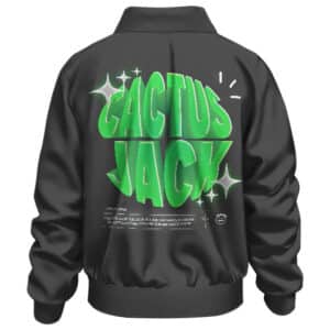 Cactus Jack Record Label Logo Travis Scott Varsity Jacket