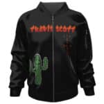 Cactus Jack Rodeo Travis Scott Black Bomber Jacket