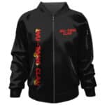 Hip-Hop Group Wu-Tang Clan Flame Logo Bomber Jacket
