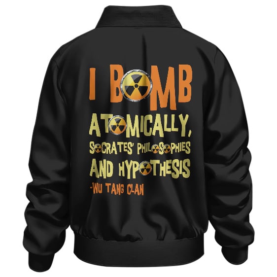 I Bomb Atomically Wu-Tang Clan Icons Art Bomber Jacket