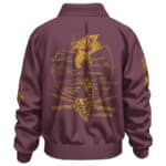 Majestic Dragon & Katana Wu-Tang Clan Logo Bomber Jacket
