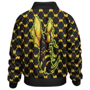 Rap Group Wu-Tang Clan Killer Bee Icon Pattern Bomber Jacket
