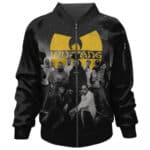 Rap Group Wu-Tang Clan Members Monochrome Photo Bomber Jacket