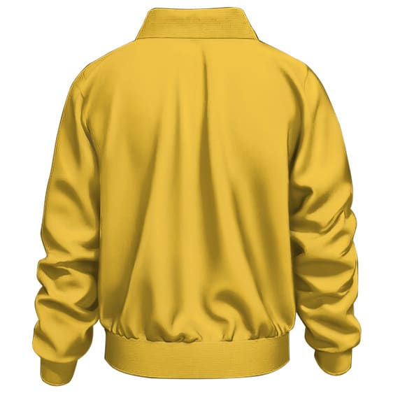 Rap Group Wu-Tang Clan Minimalist Logo Yellow Bomber Jacket