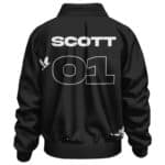 Stop Trying To Be God Travis Scott Black Varsity Jacket