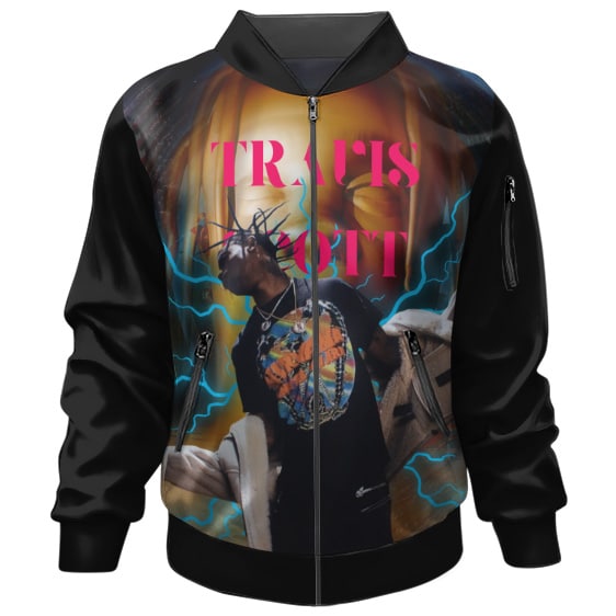 Travis Scott Album Astroworld Design Bomber Jacket