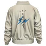 Travis Scott Cactus Jack Artwork Beige Bomber Jacket