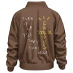 Travis Scott Cactus Jack Dope Brown Bomber Jacket