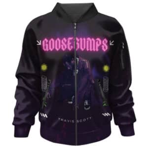 Travis Scott Goosebumps Song Cover Bomber Jacket