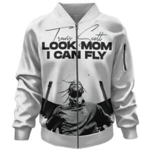 Travis Scott Look Mom I Can Fly Art Bomber Jacket