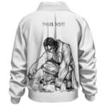 Travis Scott Skeletons Monochrome Art Bomber Jacket
