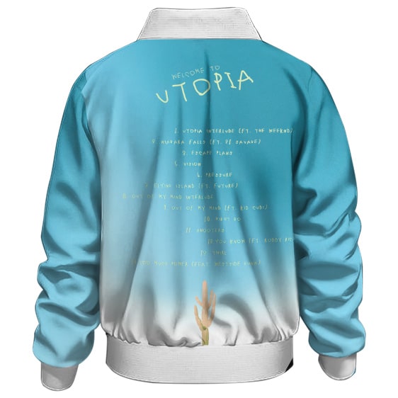 Welcome To Utopia Album Travis Scott Varsity Jacket