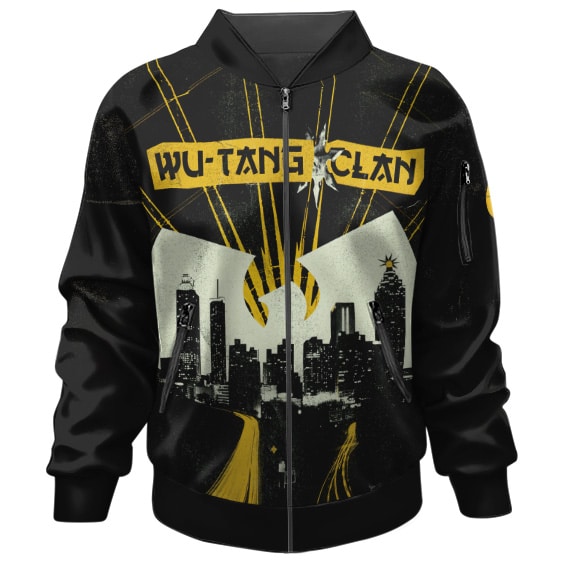 Wu-Tang Clan 36 Chambers City Building Logo Bomber Jacket