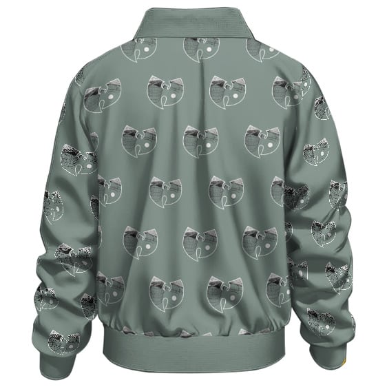 Wu-Tang Clan Iconic Logo Barbed Wire Art Bomber Jacket