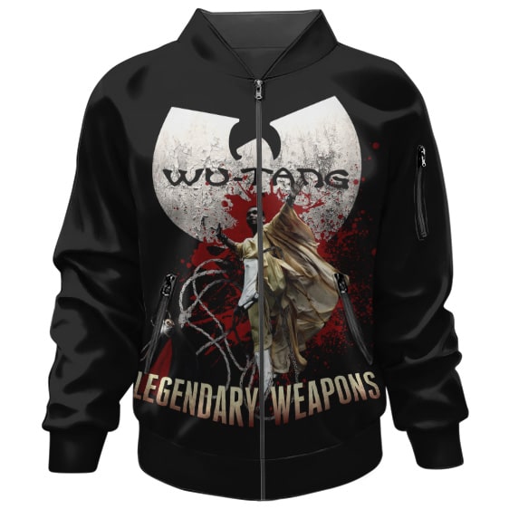 Wu-Tang Clan Legendary Weapons Album Cover Dope Bomber Jacket