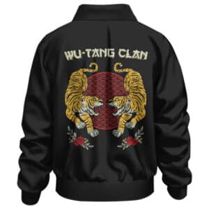 Wu-Tang Clan Tiger Rose Logo Badass Bomber Jacket