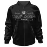 Wu-Tang Forever Logo Artwork Black Bomber Jacket